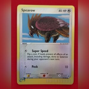 Spearow 81/100 | EX Sandstorm | Reverse Holo Common | NM | Pokemon TCG Card